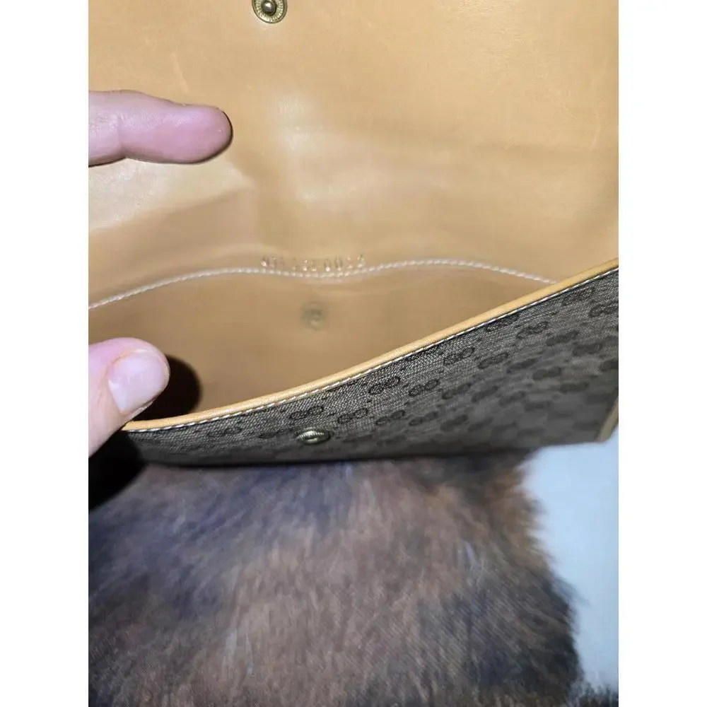 Rare Vintage Gucci Leather Trifold Wallet Envelope Design - Picture 6 of 12